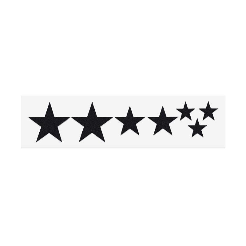 1 Sheets Mountain Bike Reflective Stickers Frame Wheel Rim Sticker Fluorescent Stars MTB Bicycle Reflector Decal Accessories