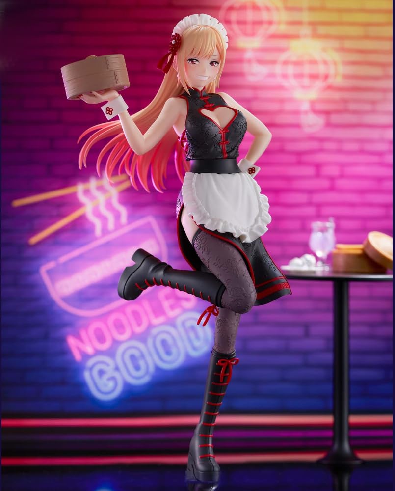 

Аниме ТВ Время, когда я переродился в ESPRESTO Детализированная элегантность Китагава Марин Фигурка китайской горничной Официальная 1 тип 23 см Версия Тот Слайм . Прибл.