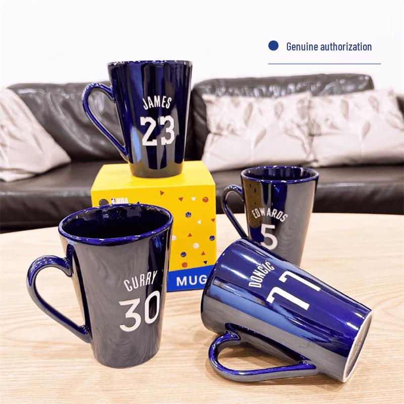 NBA Official Luka Doncic & Anthony Edwards Electroplated Ceramic Mug