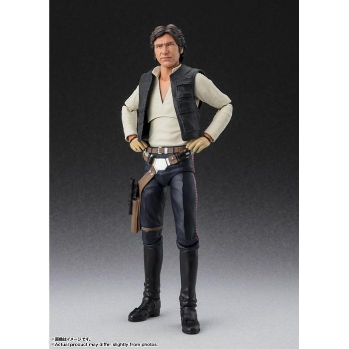 BANDAI SPIRITS S.H.Figuarts Star Wars: A New Hope Han Solo -Classic Ver.- Approximately 150mm PVC & ABS Painted Action Figure Multicolor