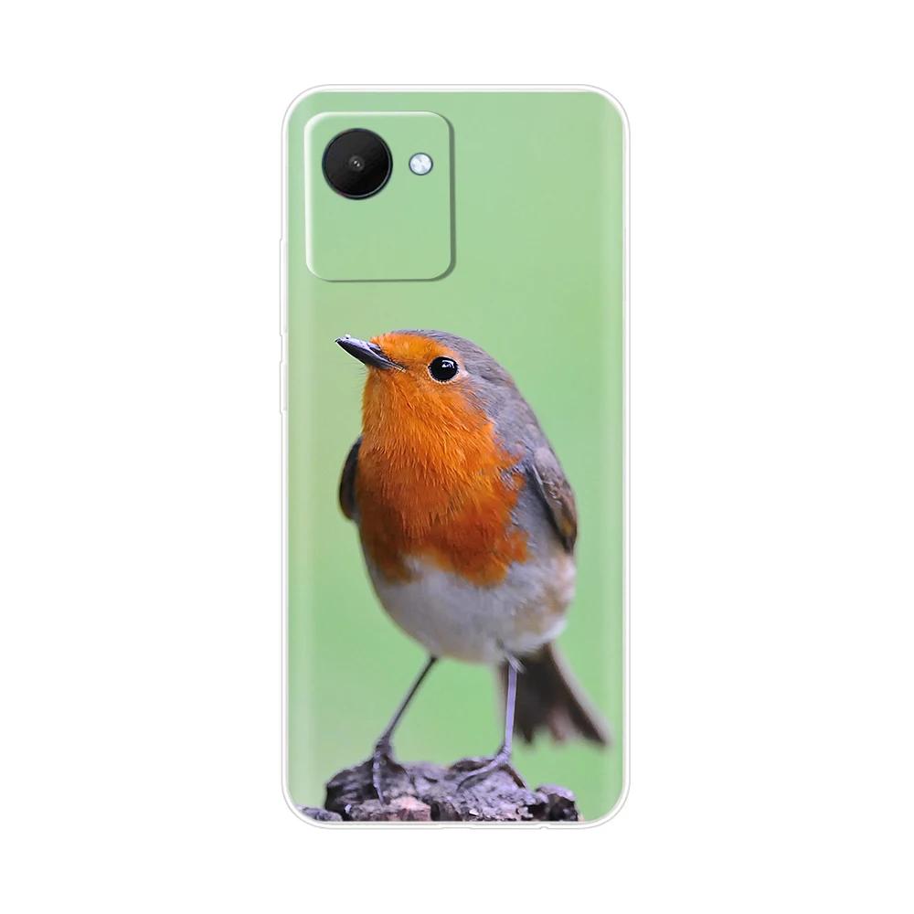 Etui Torba na Telefon Komórkowy Do Realme C30 Etui RealmeC30S Pokrowiec Do OPPO Realme C30S C30 s RealmeC30 Miękki Przezroczysty Silikonowy Tylny Pokrowiec