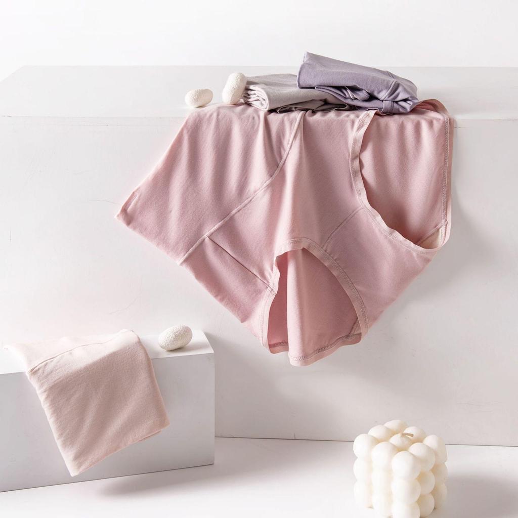 Damen High-Waist Seidenmodal Bauchweg-Slips - Atmungsaktives Hüfthebendes Design