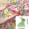 6/18/36/54pcs Luminous Mini Resin Animal Mushroom Figurine Glow In The Dark Miniature Figures Ornament Fairy Garden Accessories