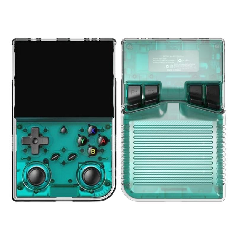 Travel Friendly TPU Housing Cover Shell for RG 35XX Handheld Gaming Device Offer Waterproof Shockproof Protective Sleeve