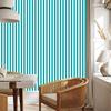 Wallpaper Stripes Turquoise, Center Turquoise for Living Room and Bedroom 50x1000