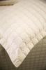 Estiva Quilted Bedspread Set 3pcs, Coverlet 250x260, Pillowcase 50x70, Double Size, Cappucino