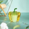 Artistic Glass Peppers Replicas Home Decoration Kitchens Table Centerpieces Shatterproof Design 45mm Size