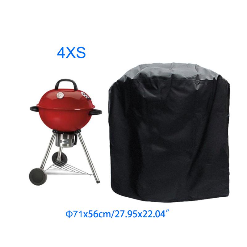 Grill Cover Dustproof Waterproof Weber Heavy Duty Charcoal Grill Cover Outdoor Picnic Rainproof Grill Cover Size 12