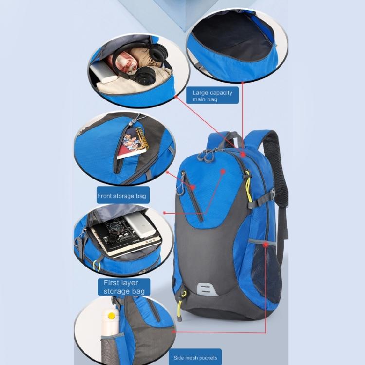 Travel Daypack Lightweight Backpack Hiking Daypack Splashproof Bag for Outdoor