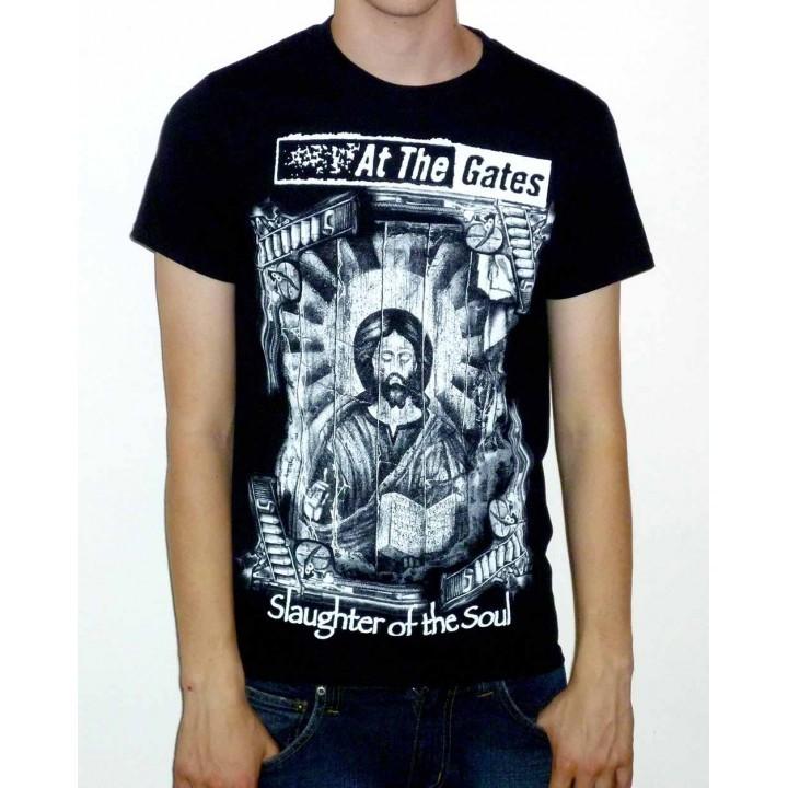 At The Gates  Slaughter Of The Soul  Vintage T-shirt - NEW OFFICIAL Unisex T-Shirt L