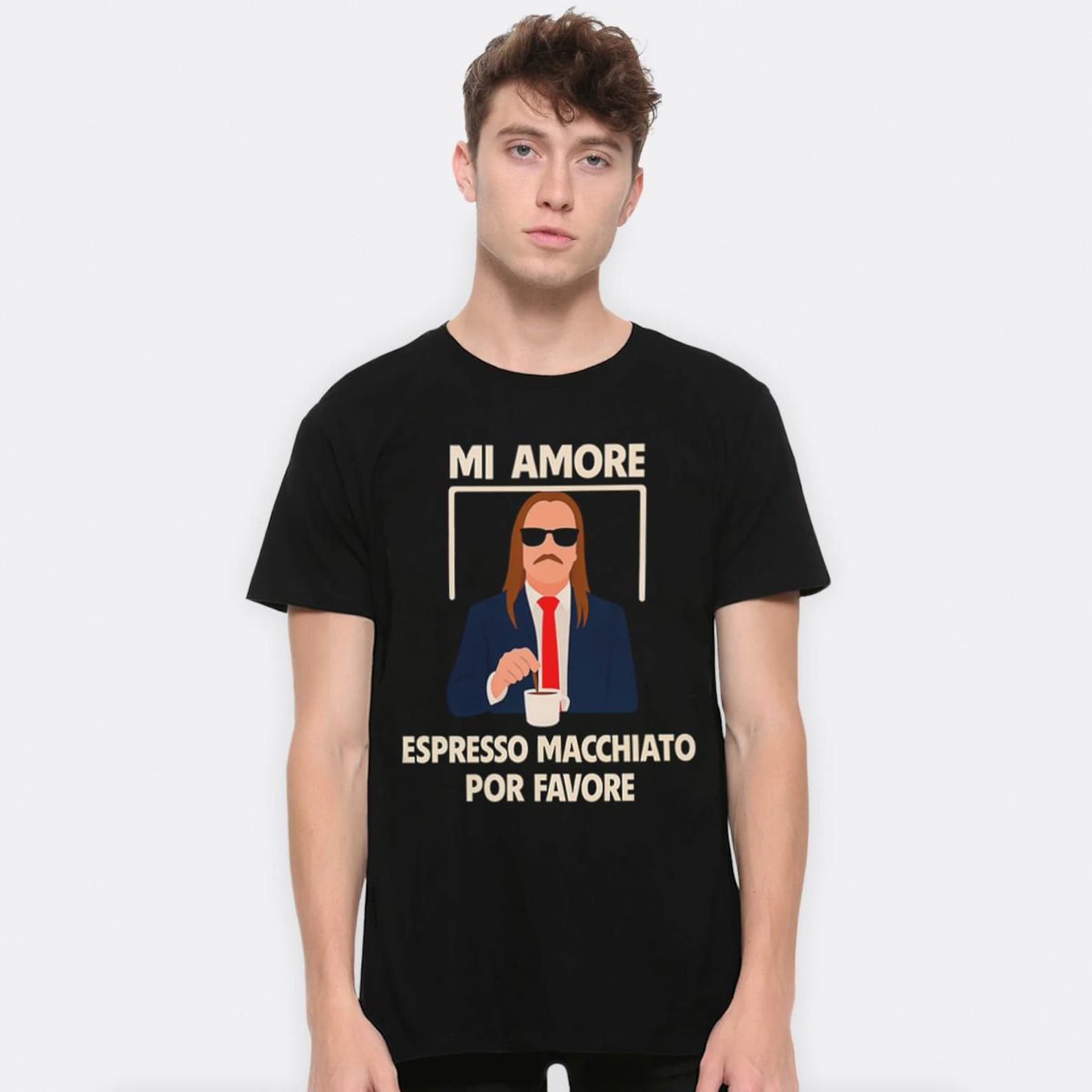 Tommy Cash Espresso Macchiato Por Favore T-Shirt, Men s and Women s Sizes (TMC-622007) XL
