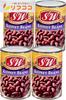 S&W Canned Brand Red Kidney Beans, No. 4 Can, 439g (241g Solids), Set of 4 Cans. Premium Canned Beans from California. Includes an Original S&W Towel.