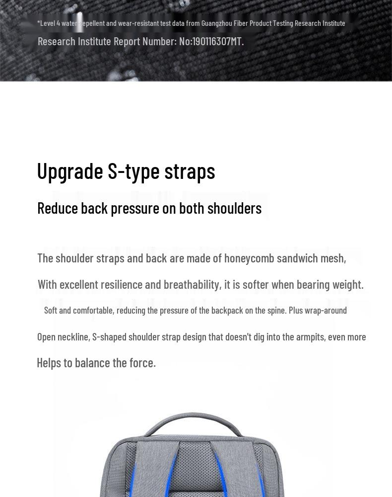 Xiaomi Minimalist Urban 2: Unisex Waterproof Laptop Backpack for Travel & Business