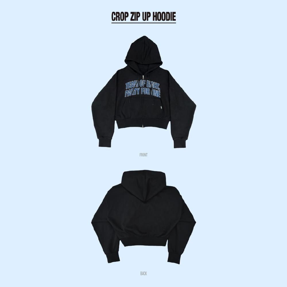 Pre-order ATEEZ 7th Anniversary POP-UP 8ROOM Crop Zip-up Hoodie