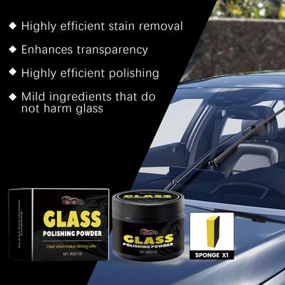 Powerful Cerium Oxide Glass Polishing Powder Window Windshield Scratch Remover Windscreen Repair Waxing Polish Cleaner