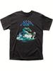 Asiatische Rockband Debütalbum Cover Herren T-Shirt Schwarzes Grafik-T-Shirt