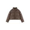 Winter No-wash PU Leather Cotton Clothing Women's Short New Thickened Bread Clothing Small Warm Jacket
