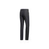 Adidas Solid Color Logo Print Zip-Up Casual Pants Men Bottoms Black FJ9859