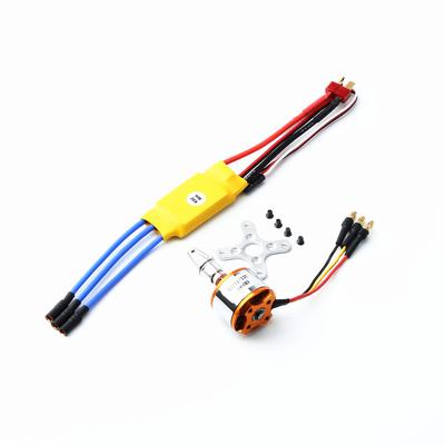 A2212 2212 1000KV/2200KV/1400KV Brushless Motor 30A/40A ESC With T Plug and 3.5mm Banana Connectors