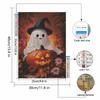 Halloween diamond painting kit cute ghost pumpkin witch hat handmade diy painting home decoration painting