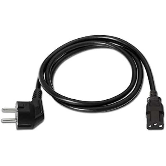 AISENS A132 – 0169 – Câble Alimentation CPU de 5 m, Couleur Noir