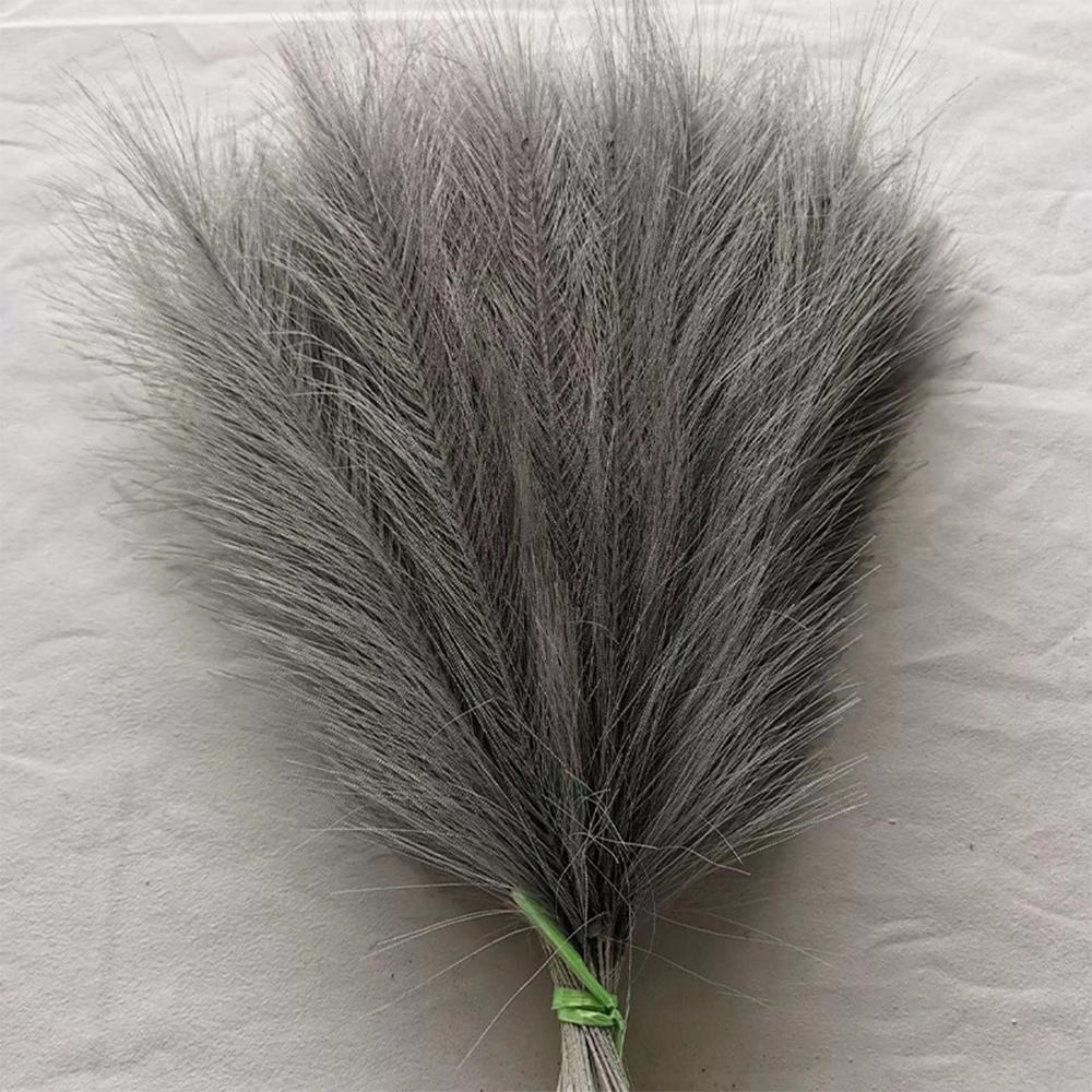 5/10/20PCS Fluffy Pampas Grass Boho Decor Artificial Flower Fake Plant Reed Simulated Party Wedding Home Decoration 42CM 5