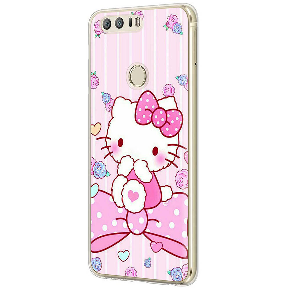 Husa Hello Kitty Girl KT59 pentru Samsung A04 A14 A23 A34 A54 M23 M33 M52 M53 Realme 10 9 C30S C35 C55 VIVO Y02S Y21 Y33S Y51 X80 Pro Husa transparenta