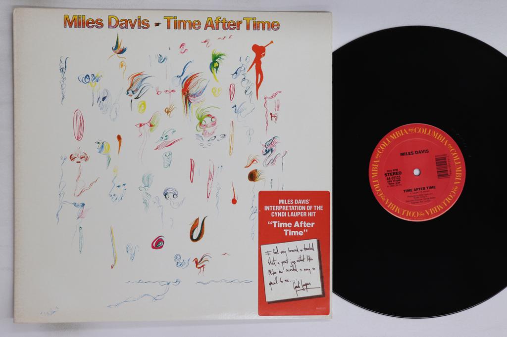 12inch Record MILES DAVIS - Time After Time 4405125 COLUMBIA 1984 US Jazz Used