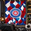 Wall Hanging Tapestry Blackburn Rovers Football Print Cloth for Living Room Bedroom Home Decor