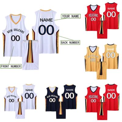 Basketball Name/NumberCustom Clothes Mans Basketball Suit Classic Tops + Pants Basketball Jerseys Suit Set