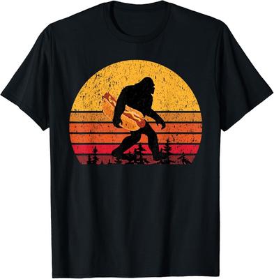 Bigfoot T-Shirt für Damen _ Herren Hot Dog Geschenk Unisex T-Shirt