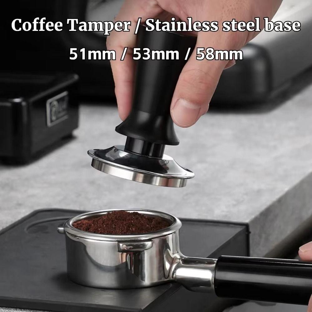 Internal Spring Design Stainless Steel Coffee Tamper Spring Loaded Tamper  Espresso Machine