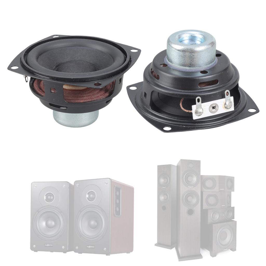 Versatile 66mm 4ohm Speaker Clear Sound 66mm Internal Magnetic Speaker 2.5inch Loudspeaker for Theater Multimedias