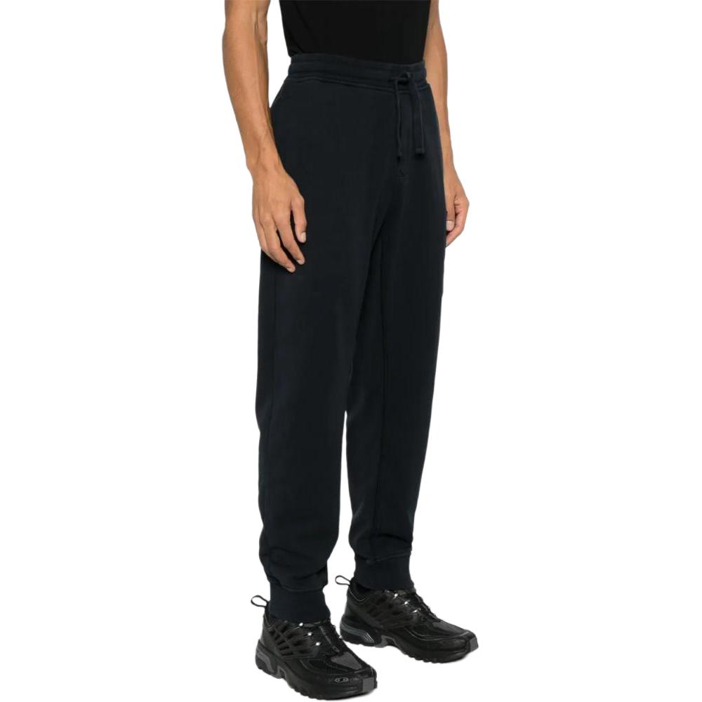 Stone Island SS26 Badge Mid-Waist Drawstring Cuffed Knit Sweatpants Men bottoms L1S156200021S0051-V0020