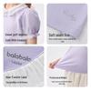 Balabala Girls' Sweet Puff Sleeve Short Sleeve T-shirt