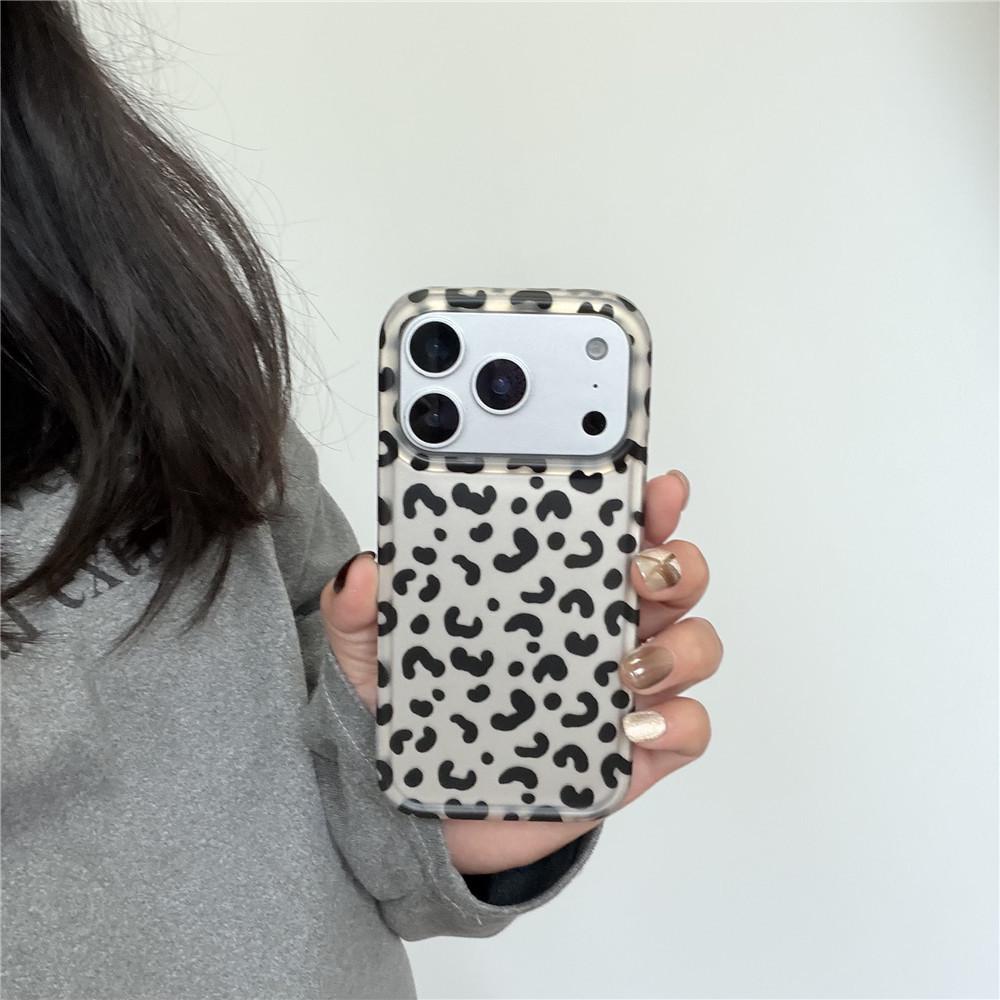 

Black Panther Pattern Frosted Full Screen Phone Case for Apple 17 Pro Max, 16, 15, 14 Pro, 13 16