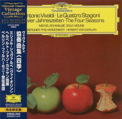 CD ANTONIO VIVALDI, MICHEL SCHWALBÉ, B - Le Quattro Stagioni UCCG9503 Deutsche Grammo 2004 Japan ObiClassical Used
