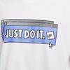 Nike T Shirts Men's White Crew Neck Moderate Straight Fit FD1301-100