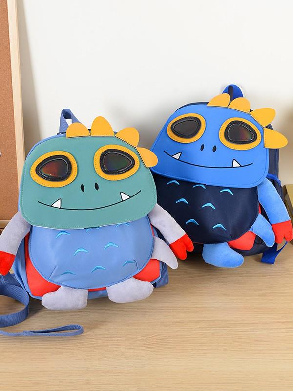 

3D Мультяшный Рюкзак Анти-Потеря для Детей (1-6 лет) - Легкий и милый зелёный