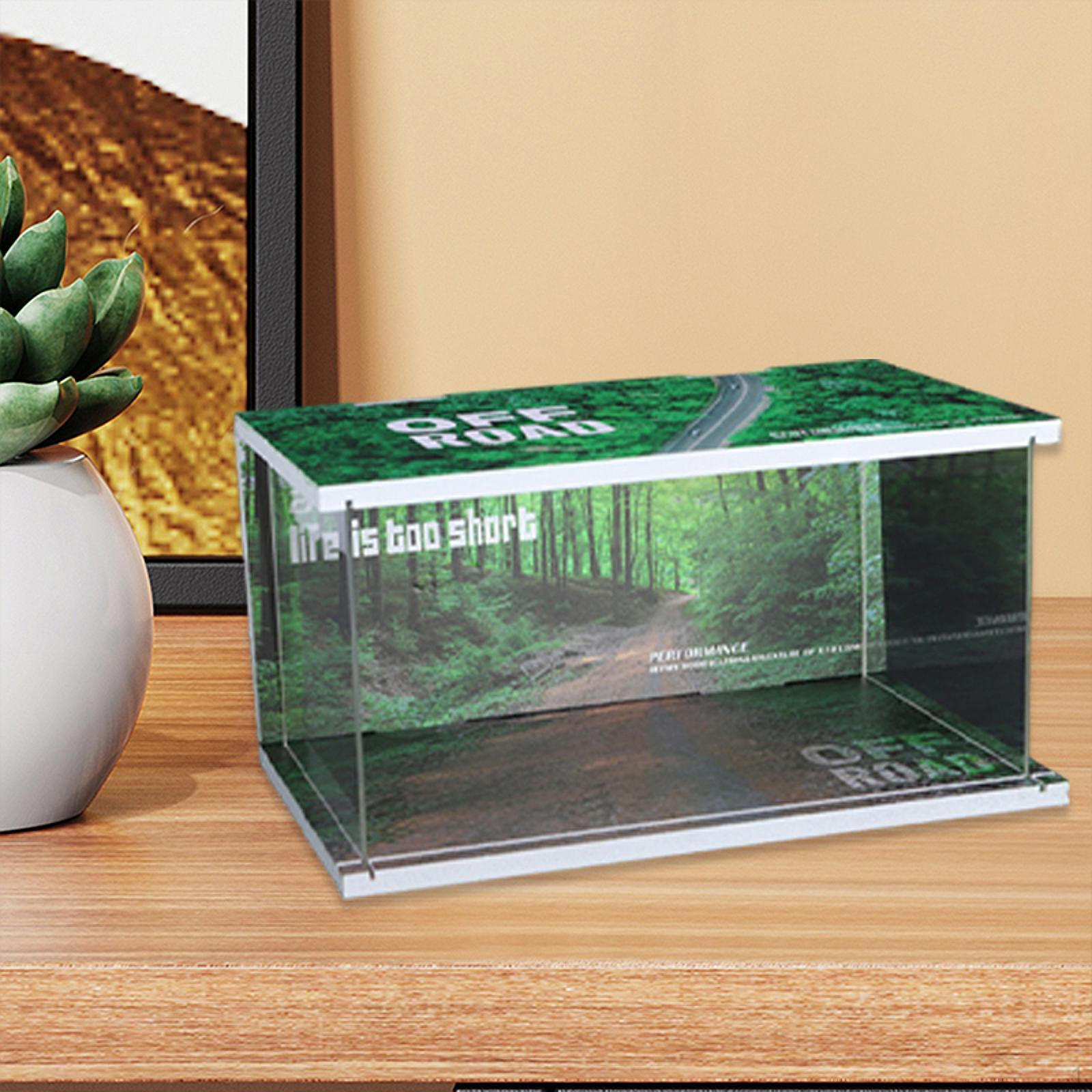 

1/32 Витрина для парковки Акриловая подставка для моделирования автомобиля Литая модель гаража Диорама forest