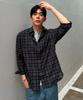 Seupao Oversized Check Shirt_Spycg37C01 (B Type)