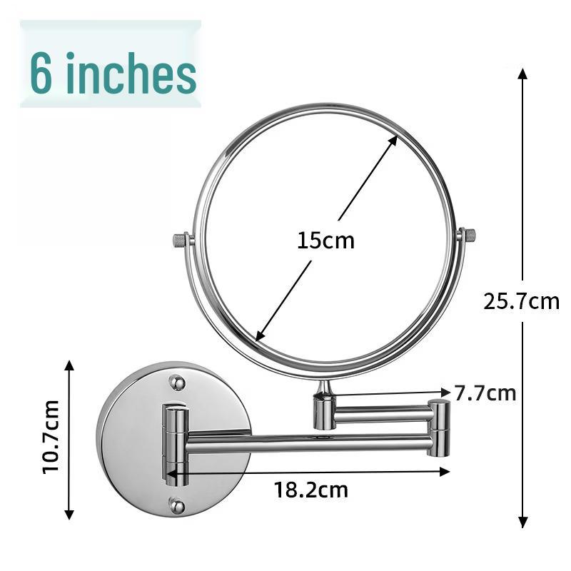 

Oeny Wall-Mounted Folding Makeup Mirror