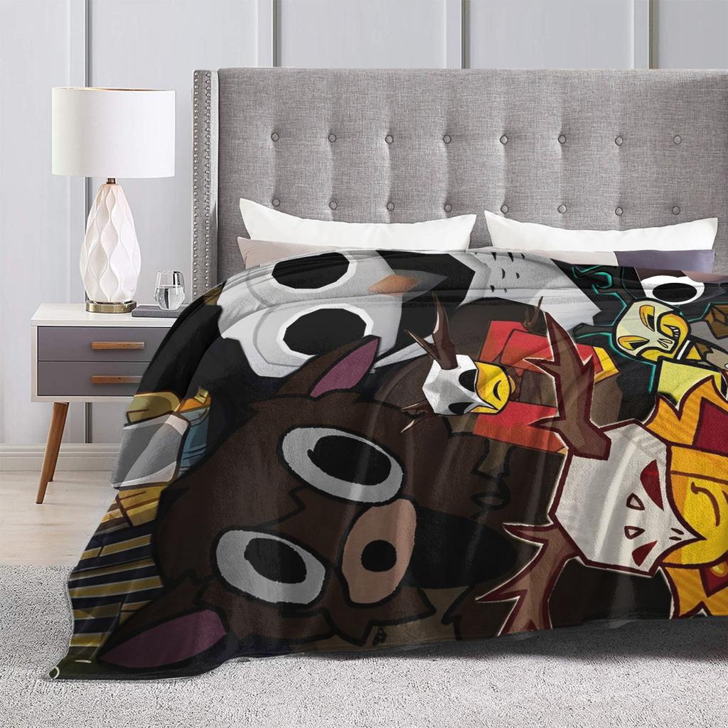 99 Nights In The Forest Game Blanket Quality Super Warm  Throw Blanket Winter Travel Office Outdoor Fashion Bedspread