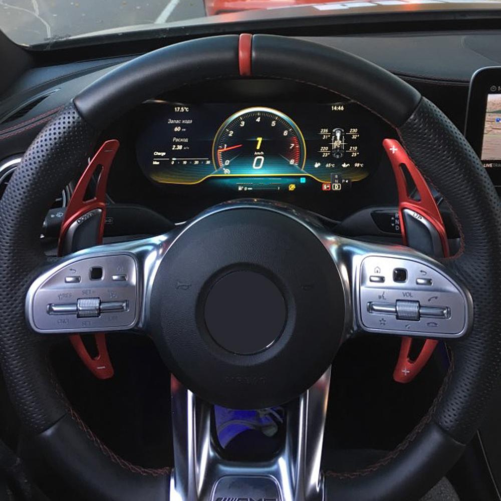 Steering Wheel Paddle Shifter For Mercedes AMG A45 C43 C63 E63 E53 GLC63 GLE53