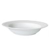 ROYAL COPENHAGEN White Fluted Plate, Deep Plate, Pasta Plate, Soup Plate, 21cm, 2408604, 1017400 [Parallel Import]