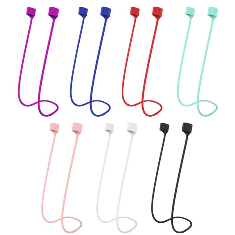 Airpods Silicone Magnetic Antiloss Strap For Apple Huawei Bluetooth Earphones With Diy Customization