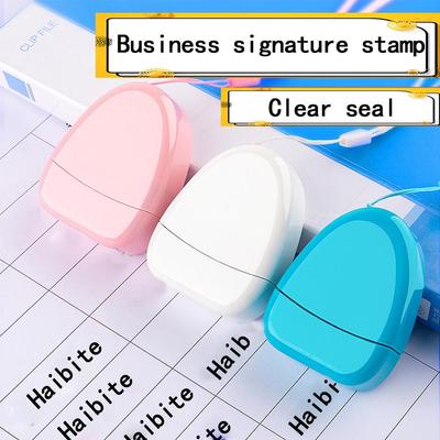 Photosensitive Rectangular Name Seal Engraving Stamp