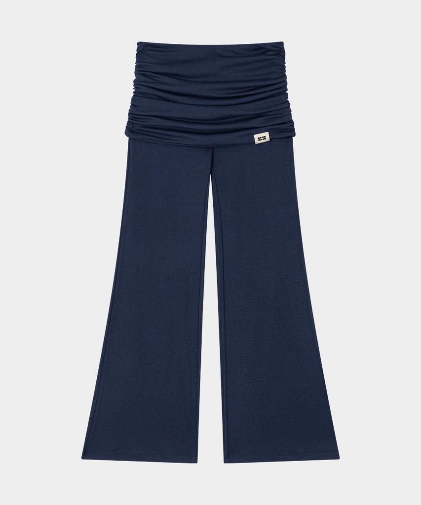 KISYNING Yoga Flow Foldover Pants (Navy)