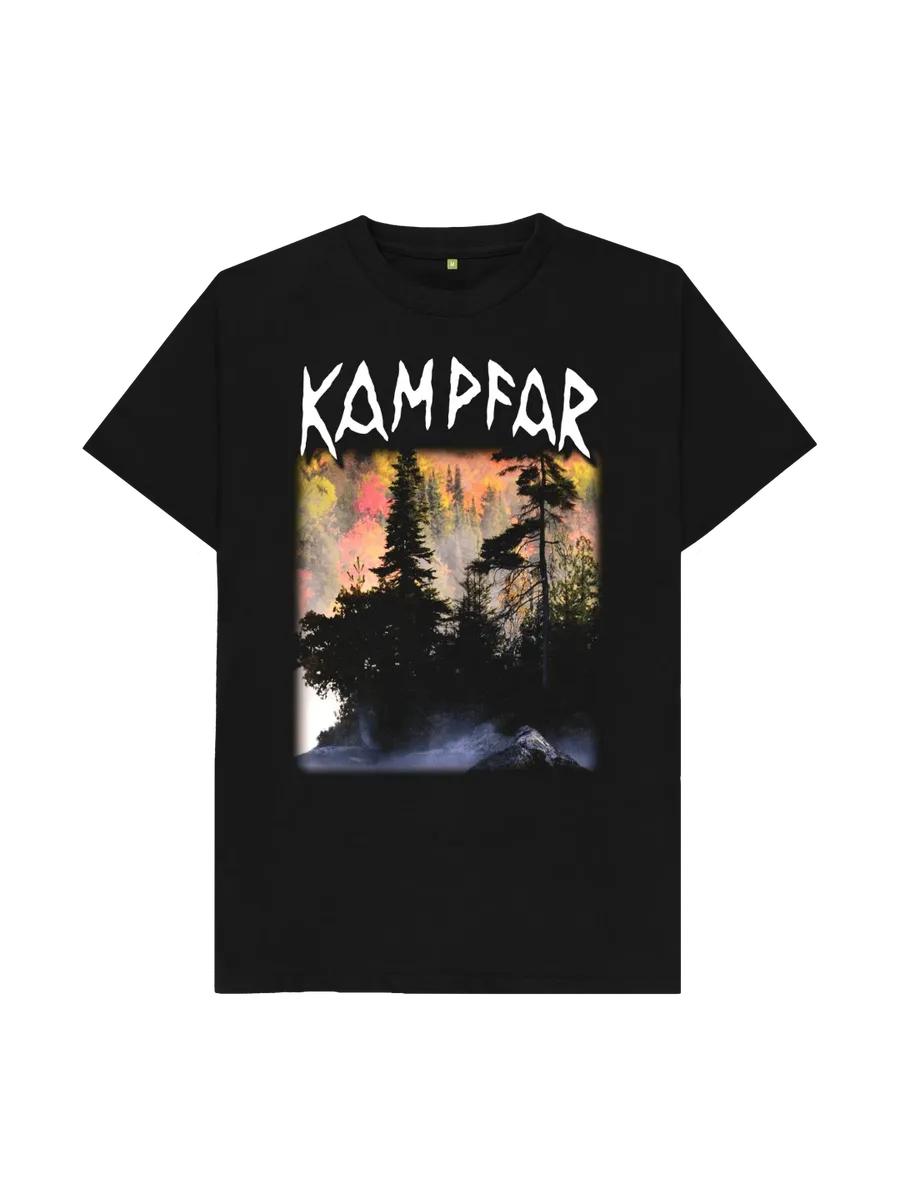 Men s Kampfar Graphic T-Shirt, 100% Cotton Crew Neck Short Sleeve Tee, Casual Summer Top for Daily Wear and Gift 2XL