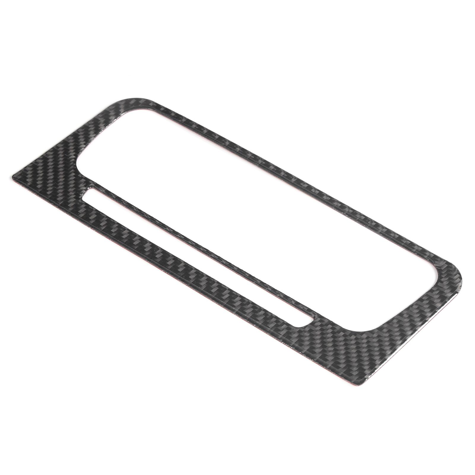 Central Control Air Vent Cover Trim Soft Carbon Fiber Sticker Decoration Fit for V60 S60